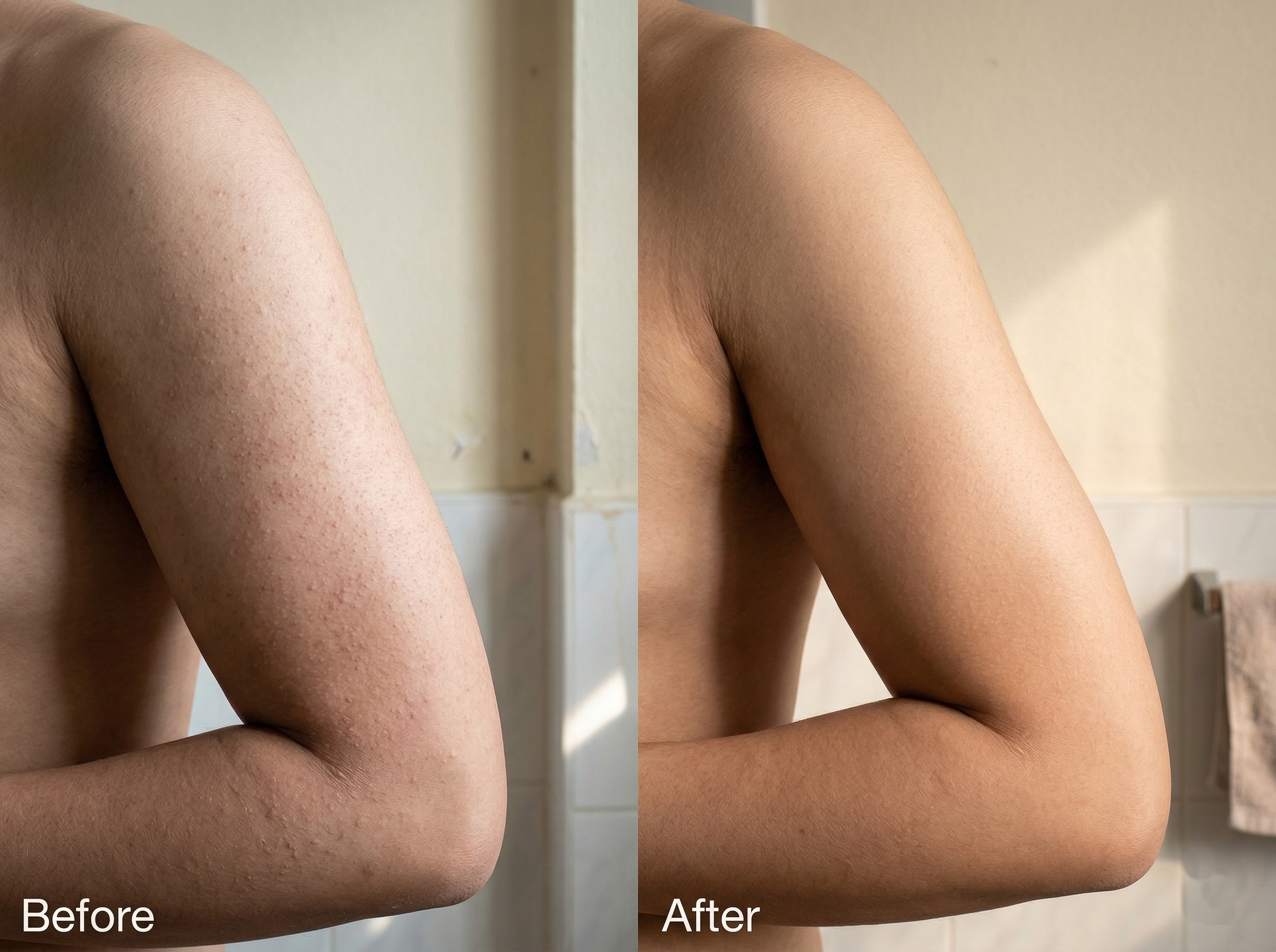 รีวิวจากคุณวราภรณ์ — ผู้ใช้ Gold Bond Rough & Bumpy